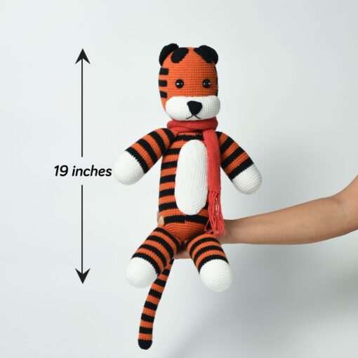 Adorable Handmade Tiger Amigurumi The Perfect Gift for Tiger Lovers - Image 2