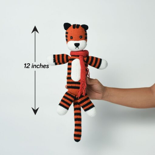 Adorable Handmade Tiger Amigurumi The Perfect Gift for Tiger Lovers - Image 3