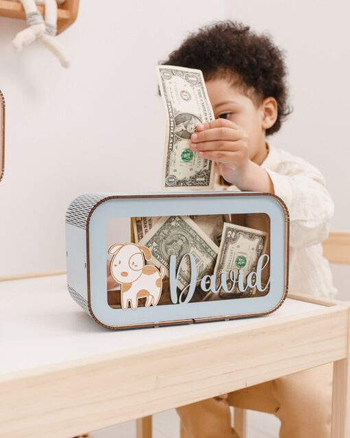 Personalized Piggy Bank for Kids A Cherished Keepsake for Your Little One - Image 5