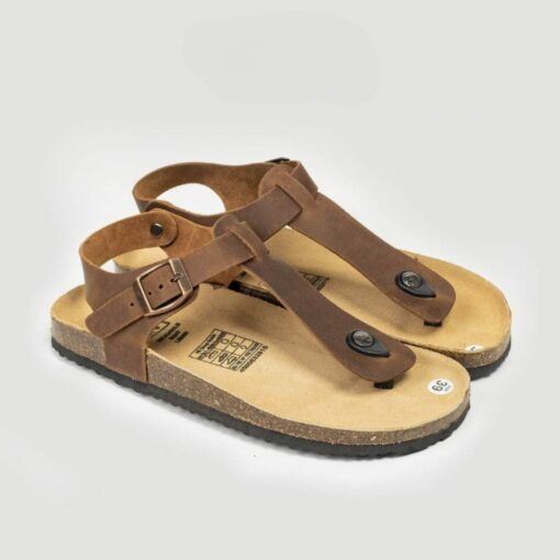 Handmade Unisex Rice Husk Sole Sandals Sustainable Comfort in Every Step - Image 2