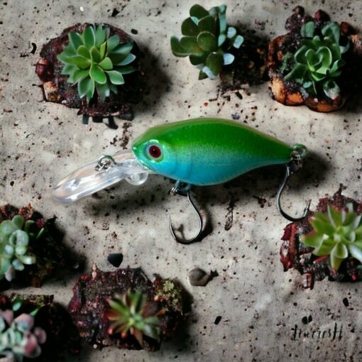 Artisanal Trout Lure The Aquagreen - Unleash the Predator Within - Image 2