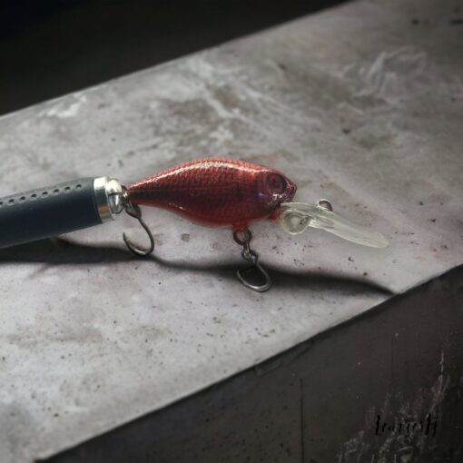 Scarlet Shadowcaster The Ultimate Handcrafted Trout Lure for Anglers - Image 3