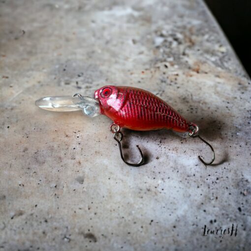 Scarlet Shadowcaster The Ultimate Handcrafted Trout Lure for Anglers - Image 2