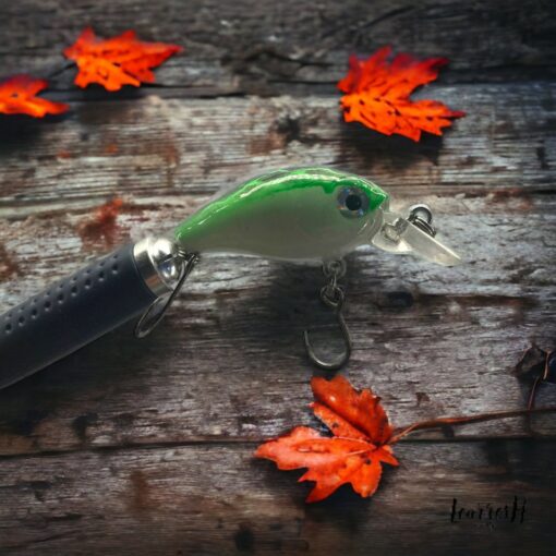 Captivating Neon Black Lure Handcrafted Trout Fishing Bait for Unforgettable Catches - Image 5