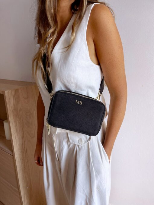 Personalized Leather Crossbody Bag Elevate Your Style with a Custom Touch - Image 2
