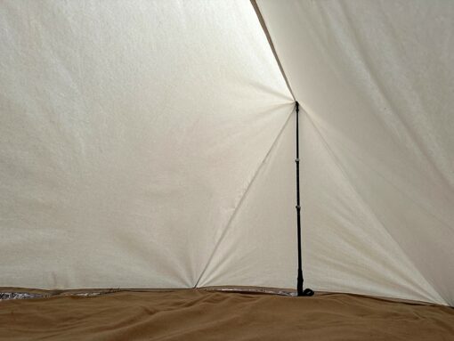 Bushcraft Canvas Wedge Tent Premium 100% Cotton Camping Sanctuary - Image 3