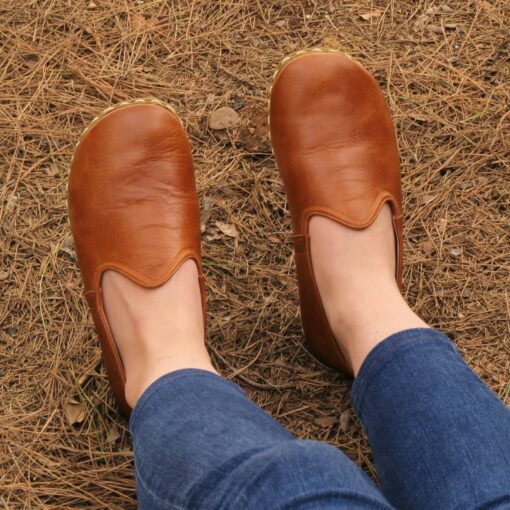 Grounding Moccasins for Women Embrace the Earth's Energy in Style - Image 3