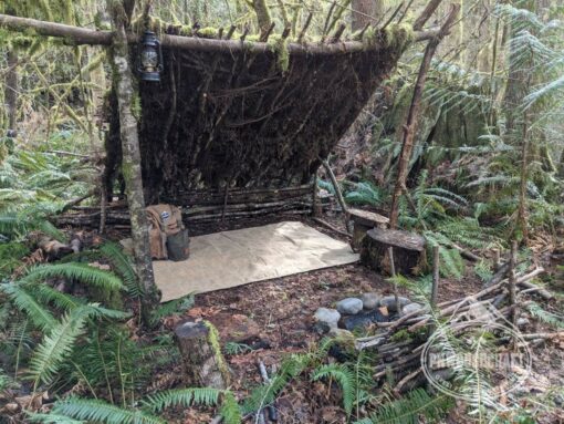 PNWBUSHCRAFT Waxed Canvas XL Groundcloth Your Ultimate Outdoor Protection - Image 4
