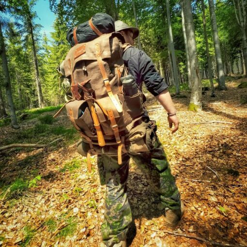 Bushcraft Backpack Your Rugged Companion for Wilderness Adventures - Image 2