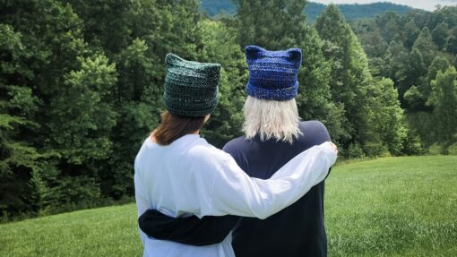 Adorable Crochet Beanie with Animal Ears Express Your Wild Side with Customizable Colors - Image 4