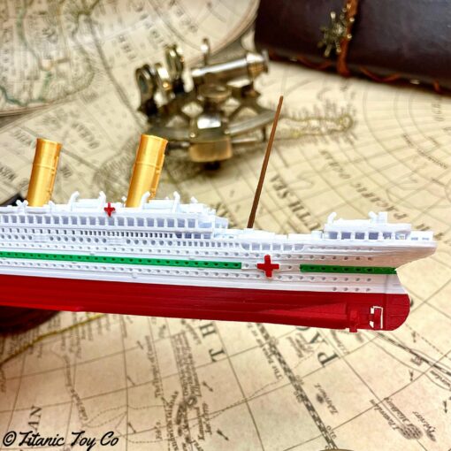 12" HMHS Britannic Model The Titanic's Sister Ship for History Buffs and Collectors - Image 6