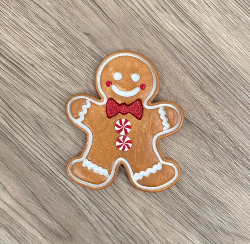 Giant Gingerbread Man Cookie A Sweet and Festive Holiday Treat - Image 3