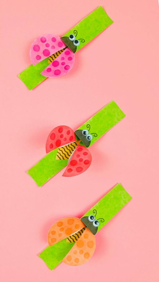 Ladybug Craft Printable Paper Ladybug for Kids' Art and Preschool Activities - Image 5