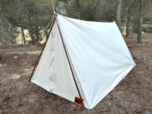 Bushcraft Canvas Wedge Tent Premium 100% Cotton Camping Sanctuary - Image 2