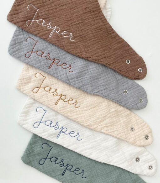 Personalized Embroidered Baby Bib A Cherished Keepsake for Your Little One - Image 6
