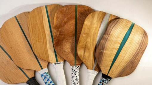 Handcrafted Figured Walnut Pickleball Paddle Durable, Collectible, and Perfect for Gifts - Image 5