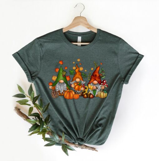 Cozy Up with Our Enchanting Gnomes Fall Sweatshirt A Festive Treat for Thanksgiving and Beyond - Image 5