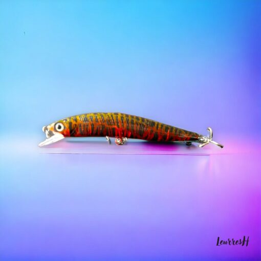 Sunset Silver Streak Premium Handmade Jerkbait for Angling Enthusiasts - Image 3