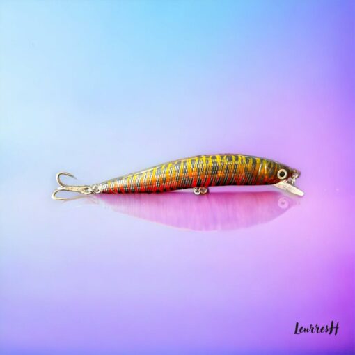 Sunset Silver Streak Premium Handmade Jerkbait for Angling Enthusiasts - Image 2