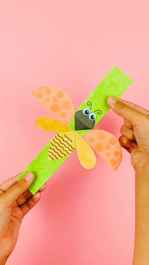 Ladybug Craft Printable Paper Ladybug for Kids' Art and Preschool Activities - Image 4