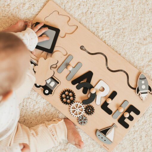 Montessori Busy Board Sensory Exploration and Skill Development for Toddlers - Image 6