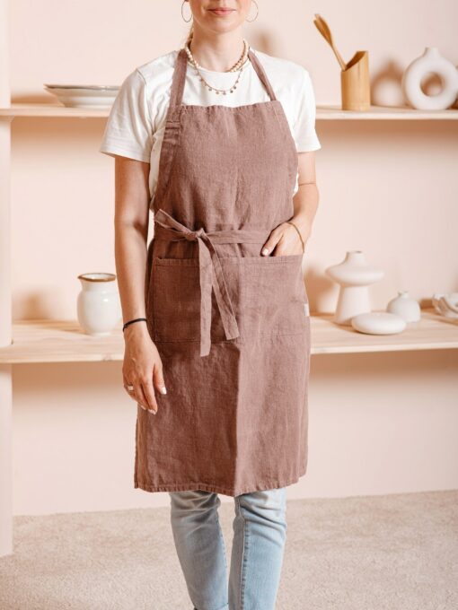Versatile Linen Apron Style and Functionality for Every Occasion - Image 6