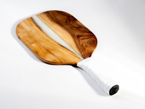 Handcrafted Figured Walnut Pickleball Paddle Durable, Collectible, and Perfect for Gifts - Image 4