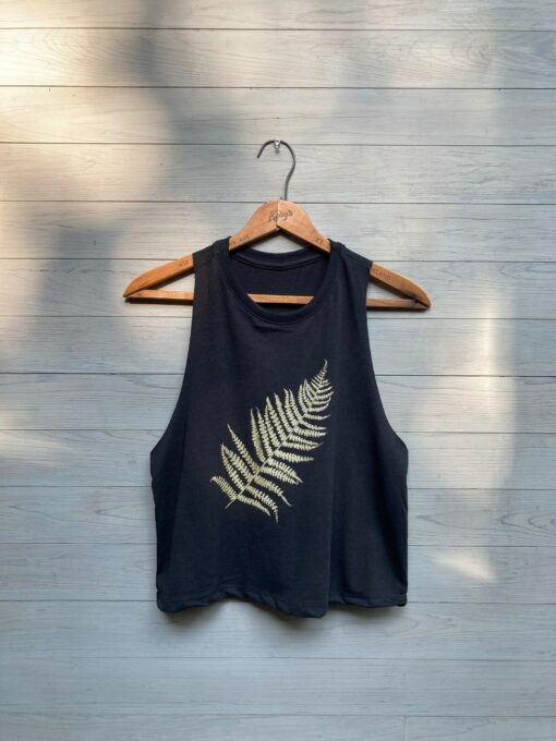 Fern-tastic Crop The Perfect Tank for Festivals, Workouts, and Gardening - Image 2