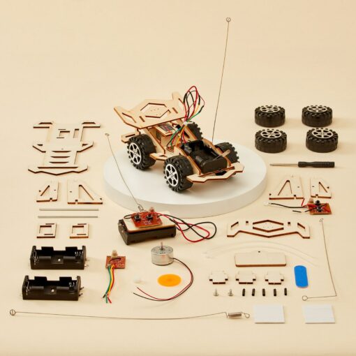 DIY Radio Controlled Car Kit STEM Learning Adventure for Curious Kids - Image 2