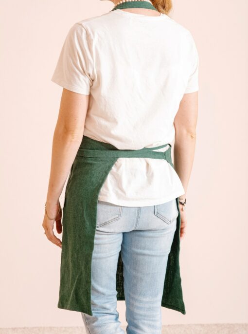 Linen Apron for Women A Versatile and Stylish Kitchen Essential - Image 3