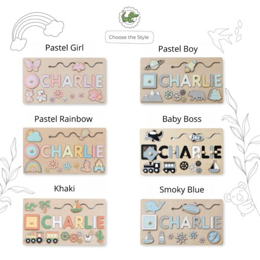 Wooden Busy Board Sensory Adventure for Curious Toddlers - Image 5