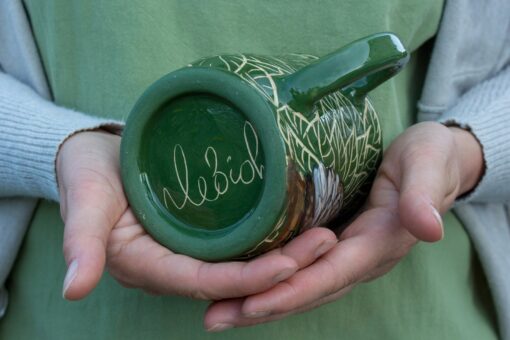 Handcrafted Owl Ceramic Mug Eco-Friendly Tea and Coffee Cup in 9oz, 12oz, 14oz, 16oz - Image 5