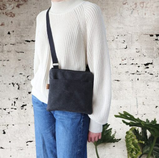 Compact Canvas Crossbody Your Essential Travel Companion for Adventure and Style - Image 2