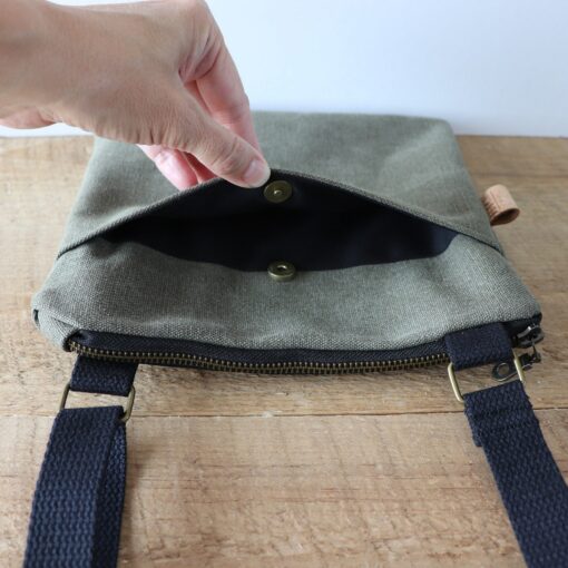Compact Canvas Crossbody Your Essential Travel Companion for Adventure and Style - Image 6