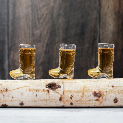 Personalized Cowboy Boot Shot Glass Set Lasso Your Party with Style - Image 5