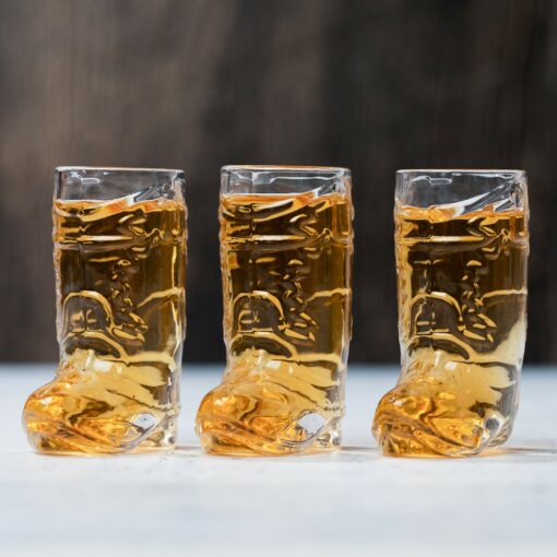 Personalized Cowboy Boot Shot Glass Set Lasso Your Party with Style - Image 4