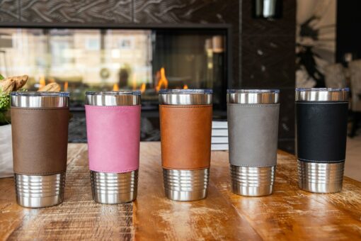 Personalized Leatherette Tumbler The Perfect Gift for Any Occasion - Image 5