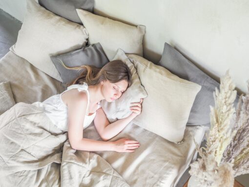 Quilted Linen Blanket with Hemp Filling Experience the Tranquility of Nature - Image 5
