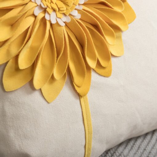 Sunflower Throw Pillow Cover Brighten Your Home with Floral Charm - Image 2