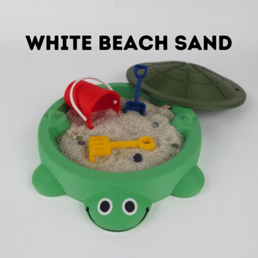 Mini Turtle Sandbox Dig, Build, and Splash with Real Sand - Image 3