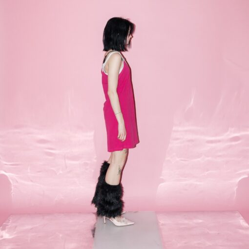 Y2K Hot Pink Tennis Mini Dress A Nostalgic Sporty Chic - Image 4