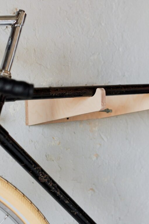 Plywood Bike Wall Mount Elevate Your Bike Storage with Style and Functionality - Image 3