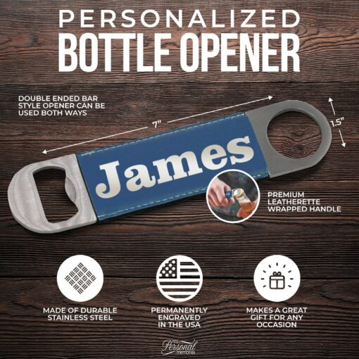 Personalized Bottle Opener Elevate Your Barware with Custom Engraved Designs - Image 2