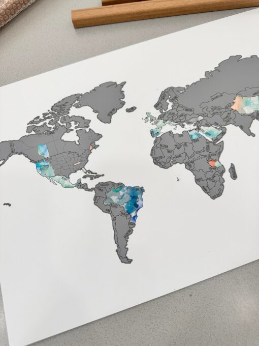 Scratch Off World Map Explore the Globe, Unleash Your Wanderlust - Image 4