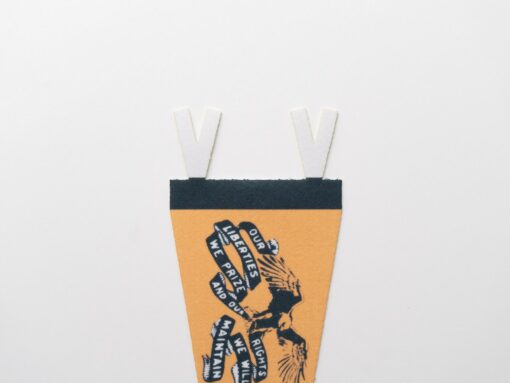 Iowa Felt Pennant Hawkeye Pride, Unfurled - Image 3