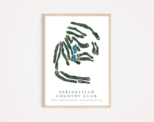 Personalized Golf Course Map The Perfect Gift for Golf Enthusiasts - Image 2