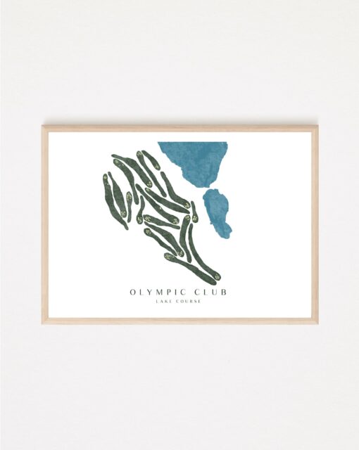 Personalized Golf Course Map The Perfect Gift for Golf Enthusiasts - Image 3