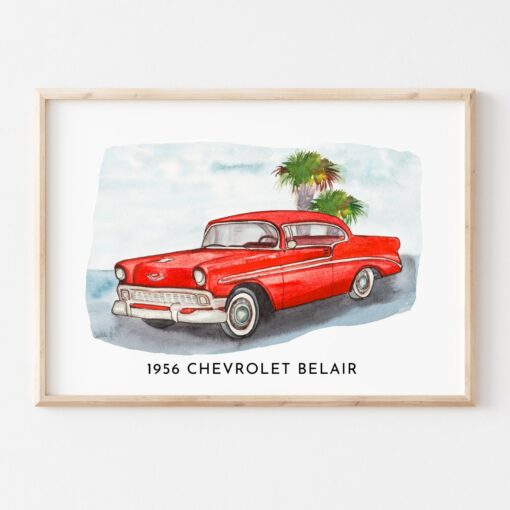 Personalized Car Painting from Photo Capture Your Ride in Watercolor - Image 2
