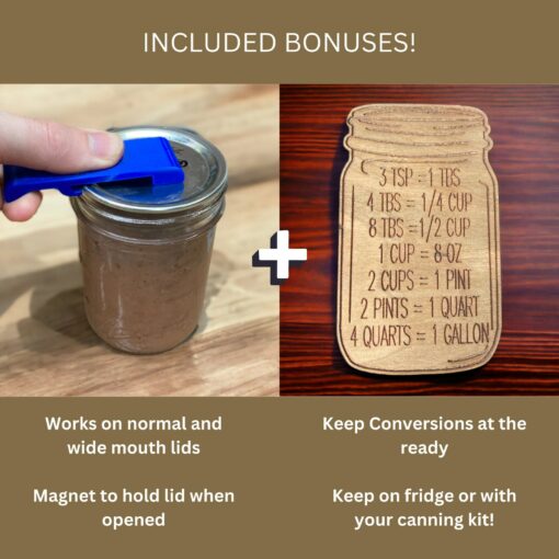 Mason Jar Rings and Lids Organizer Bundle The Ultimate Canning Companion - Image 3