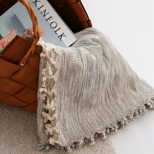 Luxurious Turkish Cotton Bedspread Indulge in Organic Comfort and Boho Charm - Image 5
